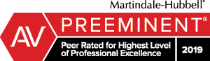 Martindale-Hubbell Preeminent Rating